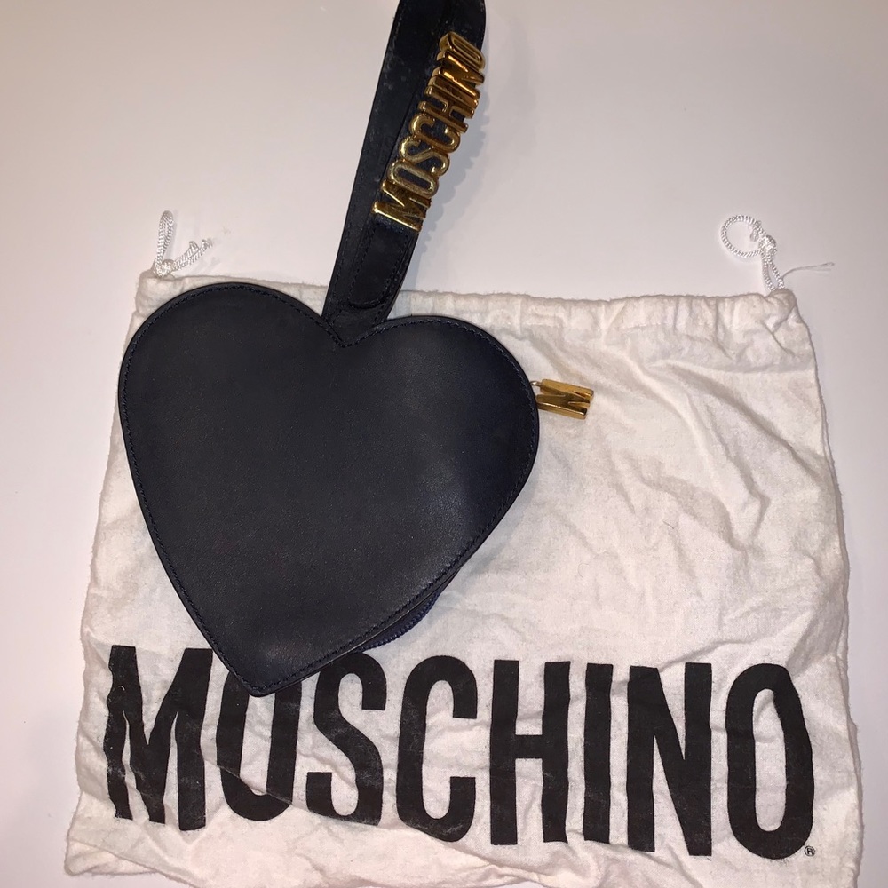 Vintage Moschino Heart-shaped Bag
